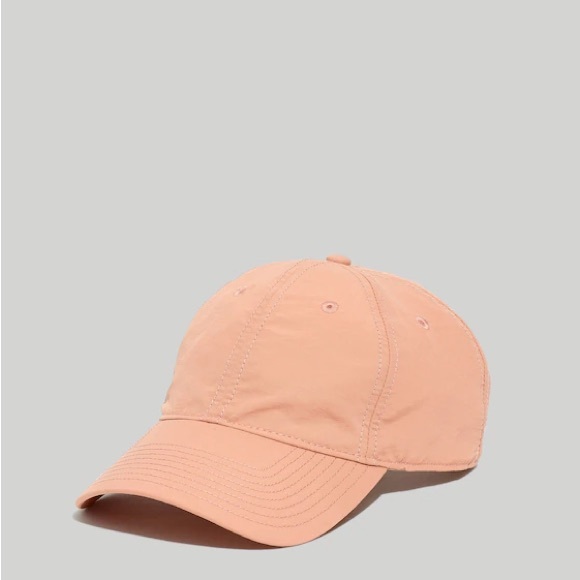 Madewell Peach Baseball Cap - Picture 1 of 2